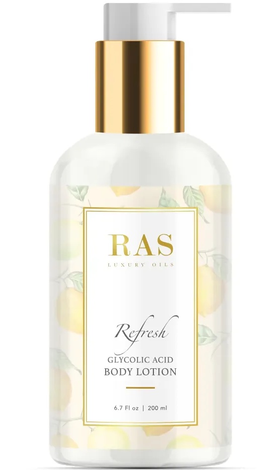 Ras Luxury oils Refresh Glycolic Acid Clarifying Body Lotion