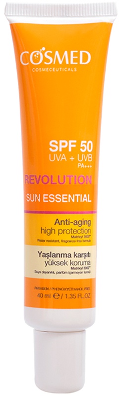 Cosmed Revolution Sun Essential Anti-Aging High Protection Sunscreen
