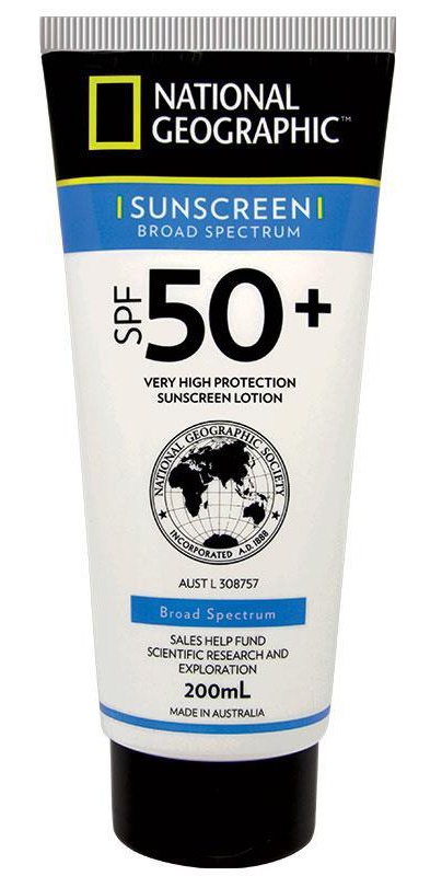 National Geographic Spf 50+ Sunscreen Lotion
