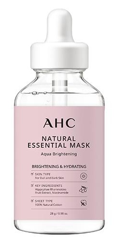 AHC Natural Essential Mask Aqua Brightening