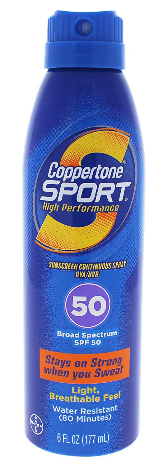 Coppertone Sport Continuous Sunscreen Spray Spf 50