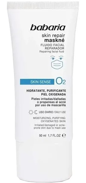 Babaria Fluido Facial Reparador Maskné