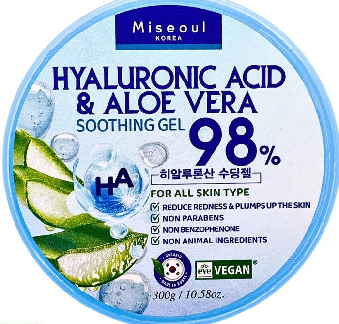 Miseoul Hyaluronic Acid & Aloe Vera Soothing Gel