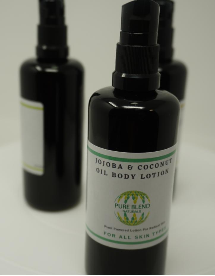 Pure Blend Naturals Jojoba & Coconut Oil Body Lotion