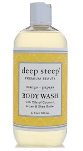 Deep Steep Body Wash, Mango Papaya