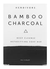 Herbivore Bamboo Charcoal Detoxifying Soap Bar