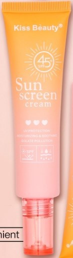 Kiss Beauty Sunscreen Cream SPF 45+