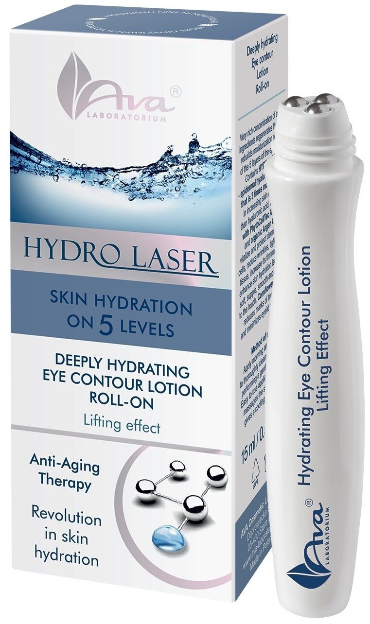 Ava Laboratorium Hydro Laser Deeply Hydrating Eye Contour Lotion Roll-On