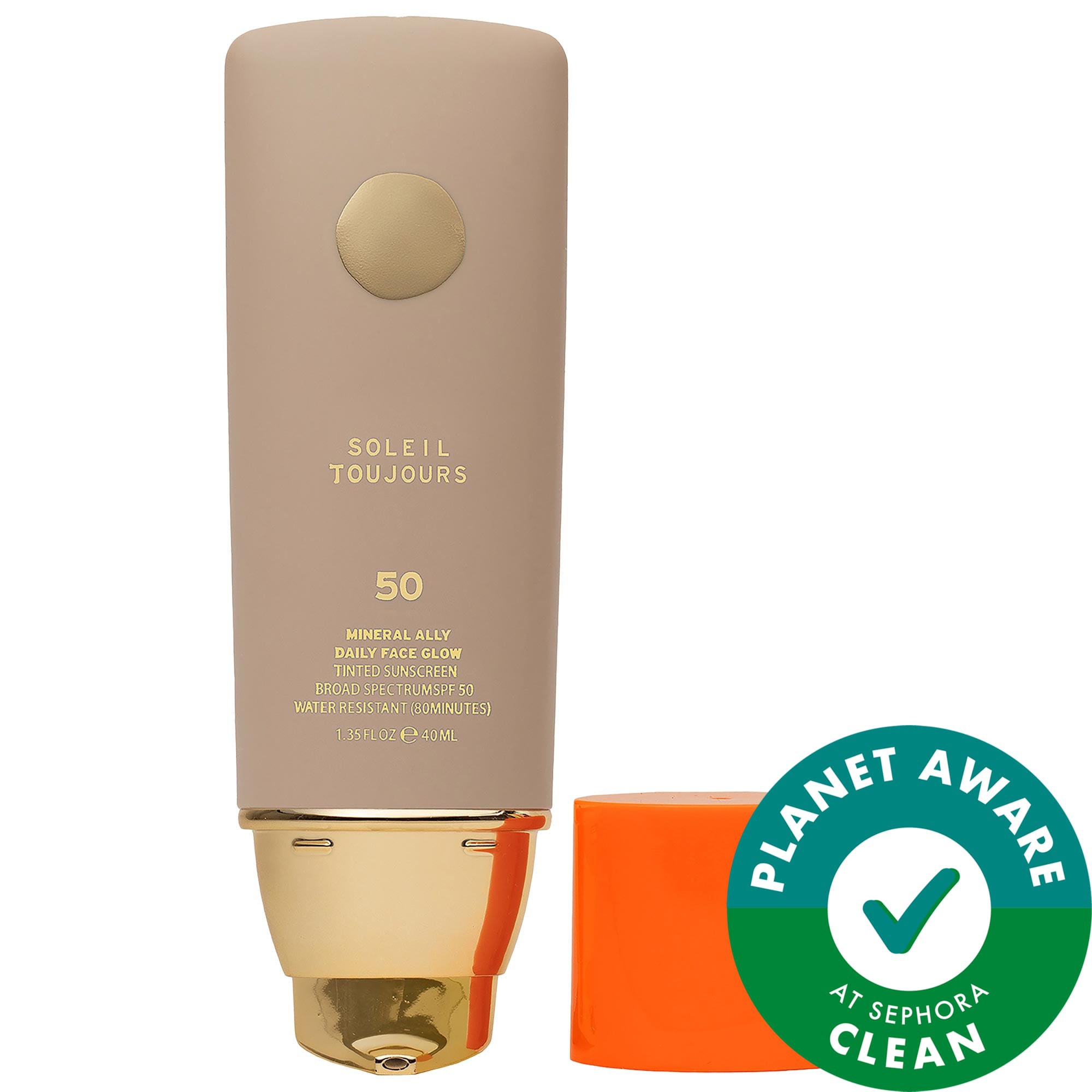 Soleil Toujours Face Glow Tinted Moisturizer Mineral SPF 50 With Vitamin C