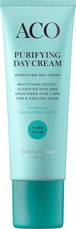 ACO Face Pure Glow Purifying Day Cream Parfymerad