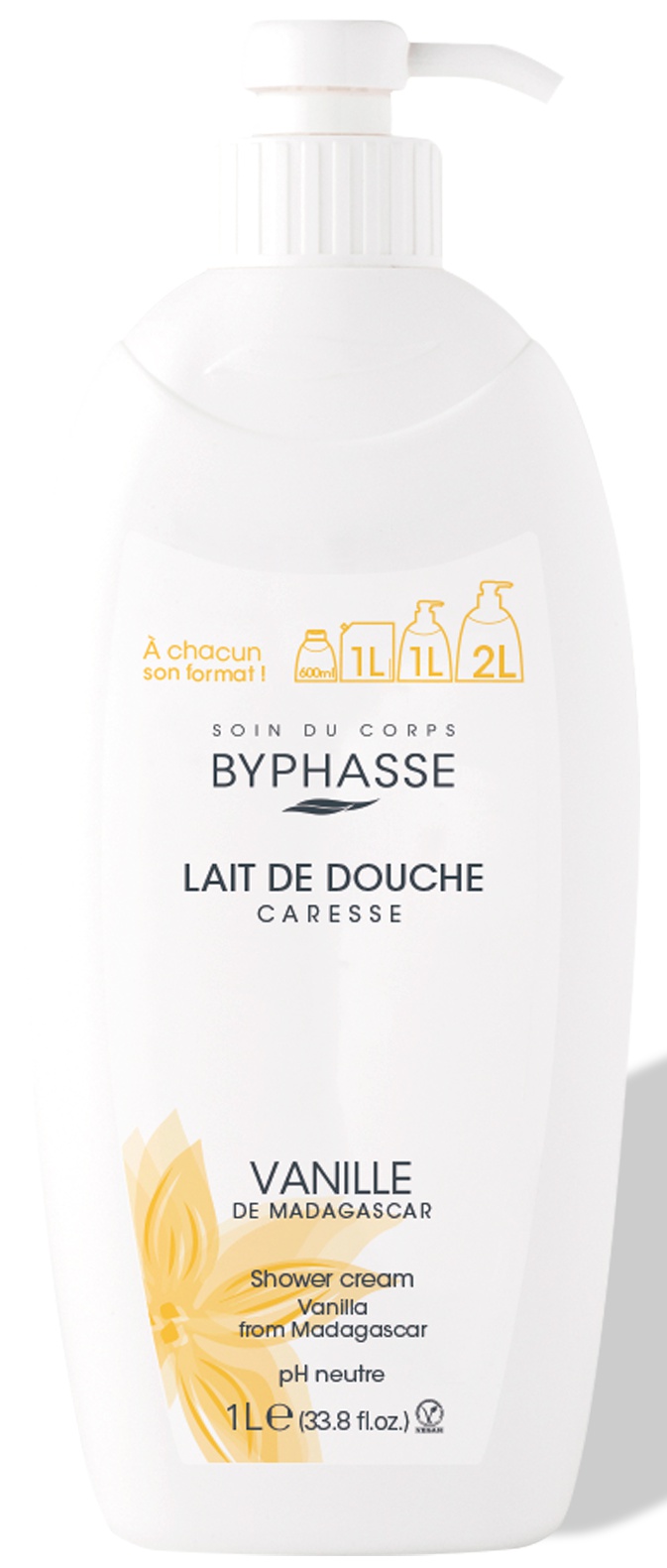 Byphasse Caresse Shower Cream Vanilla