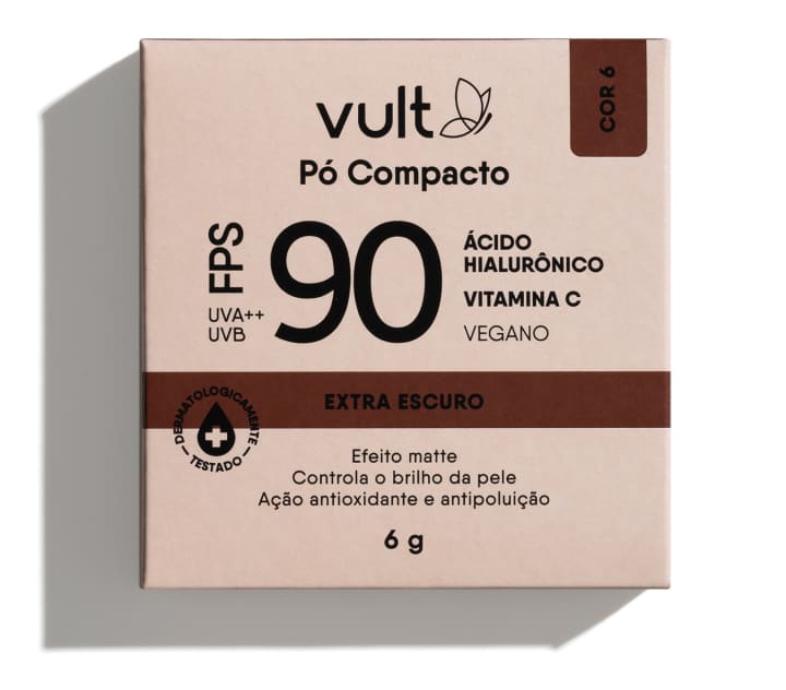 Vult Pó Compacto Facial FPS 90