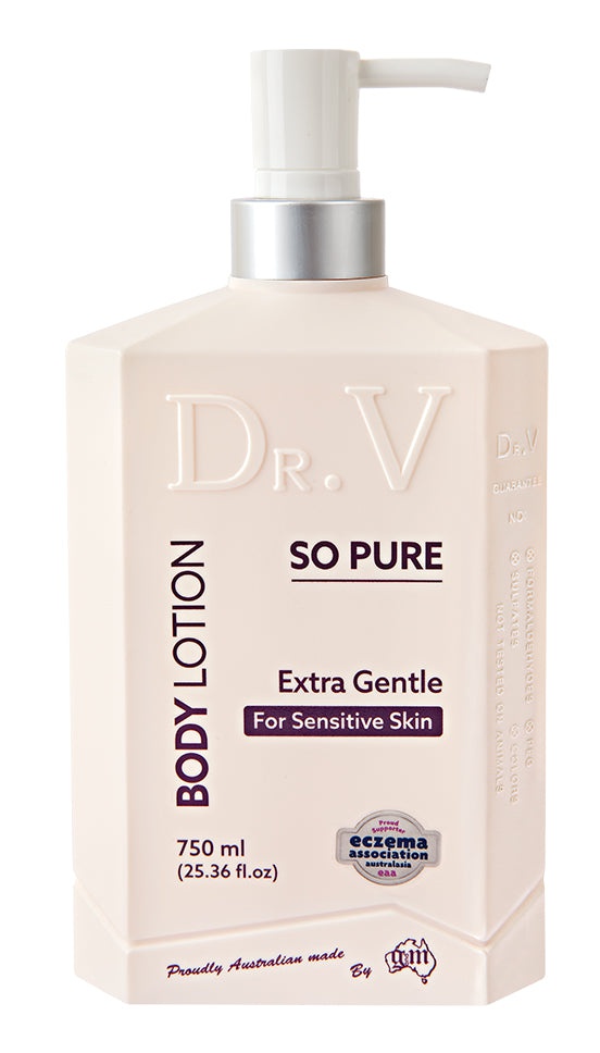 Dr V Body Lotion So Pure - Extra Gentle For Sensitive Skin