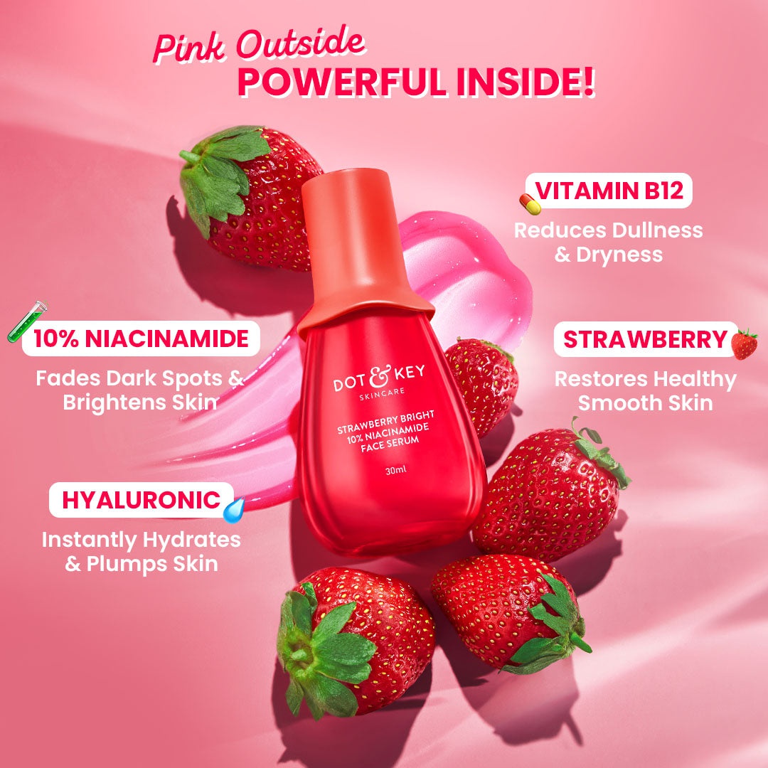 Dot & Key 10% Niacinamide + Strawberry Brightening Face Serum
