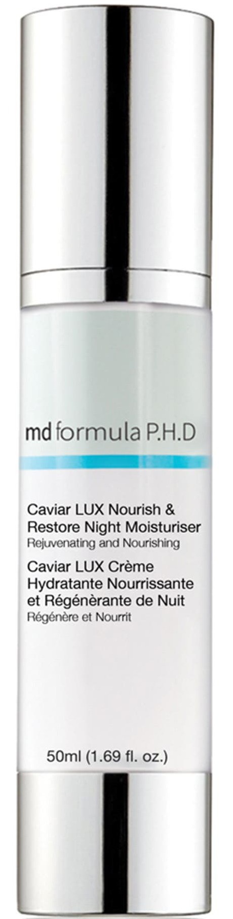 md formula P.H.D Caviar Lux Nourish And Restore Night Moisturiser