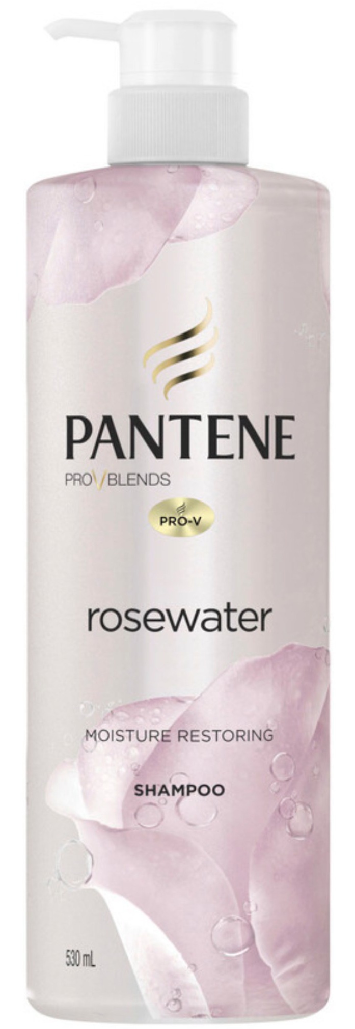 Pantene Pro V Blends Rosewater Moisture Restoring Shampoo