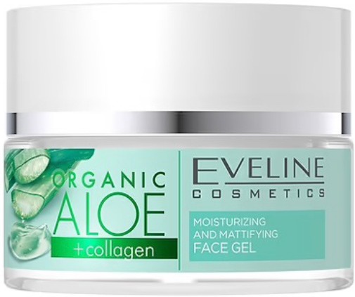 Eveline Organic Aloe + Collagen Moisturizing And Mattifying Face Gel