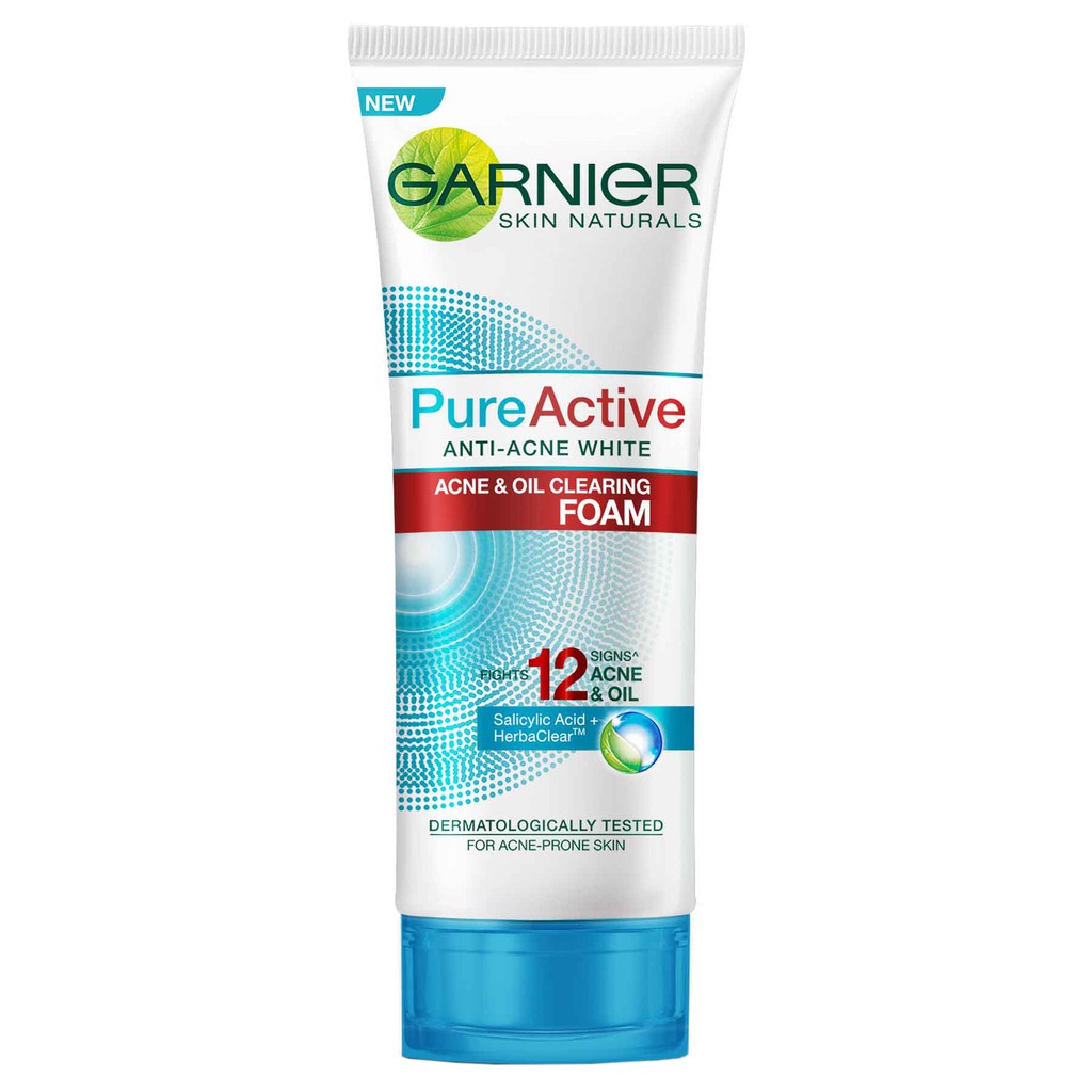 Garnier Pure Active Anti Acne White Foam