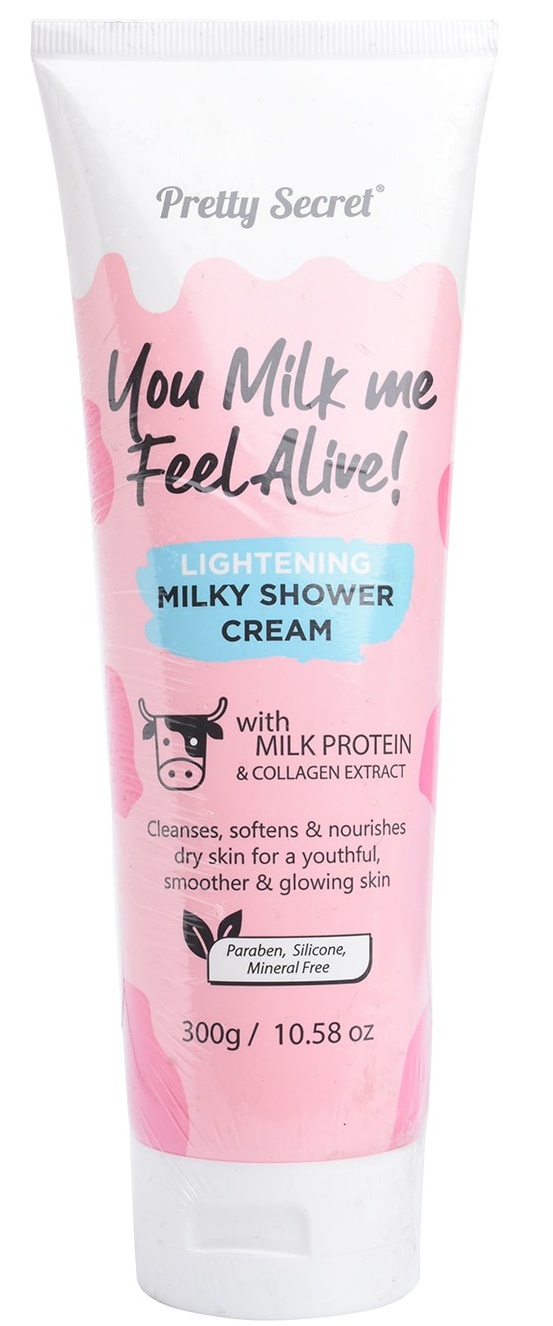 Pretty Secret You Milk Me Feel Alive Shower Scrub