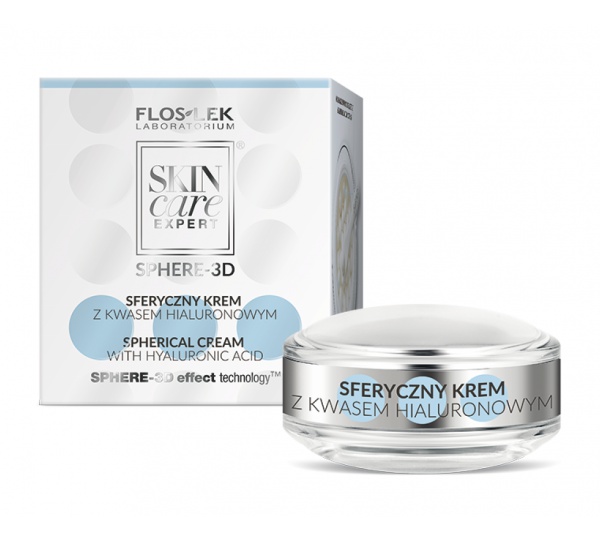 FlosLek Laboratorium Skin Care Expert Sphere-3D Spherical Cream  with Hyaluronic Acid