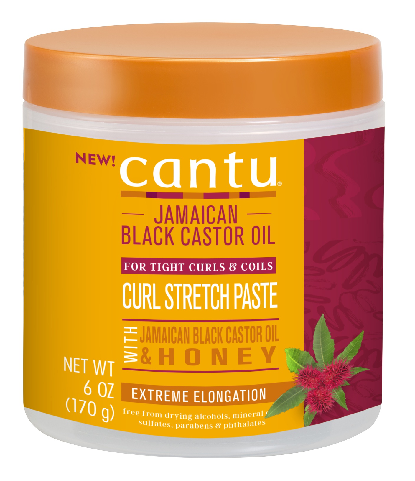 Cantu Jamaican Black Castor Oil Collection Curl Stretch Paste