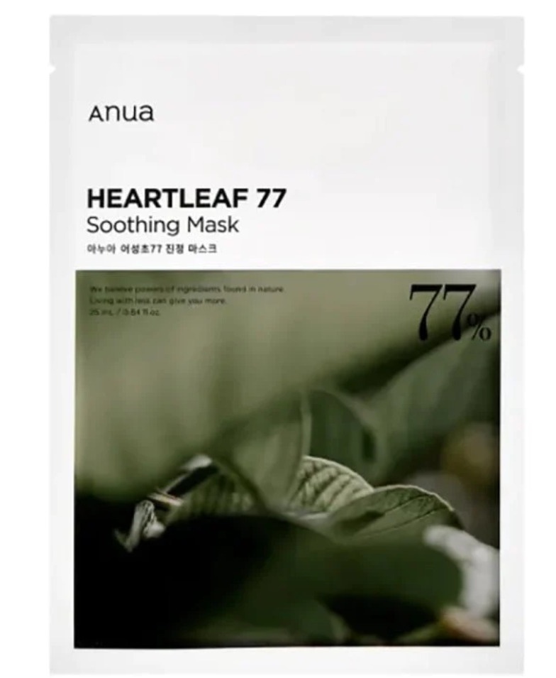 Anua Heartleaf 77 Soothing Sheet Mask