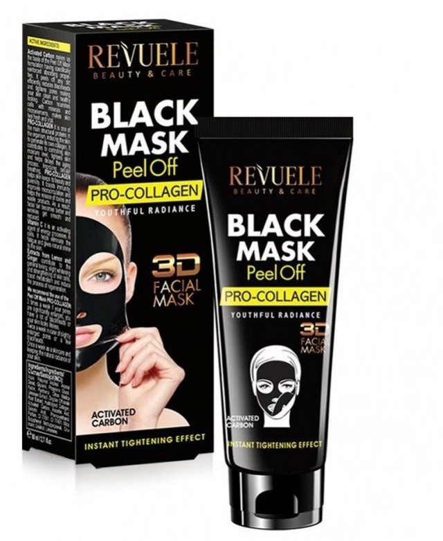 Revuele Black Mask Peel Off Pro-Collagen