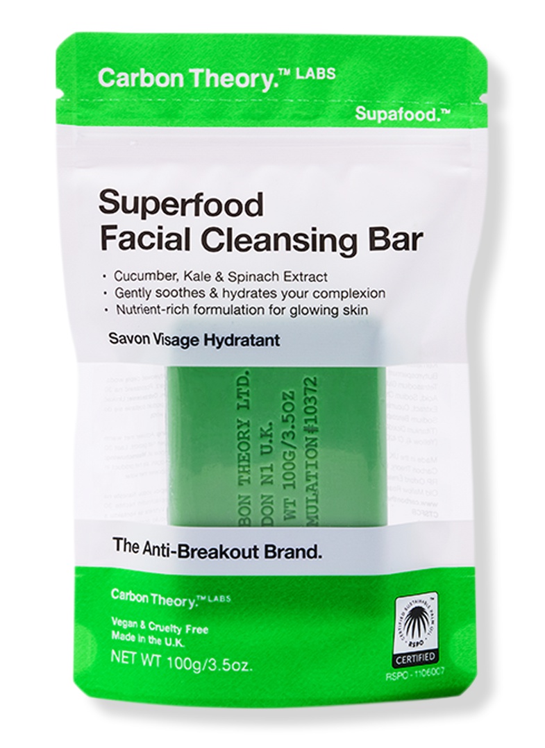 Carbon Theory Superfood Facial Cleansing Bar