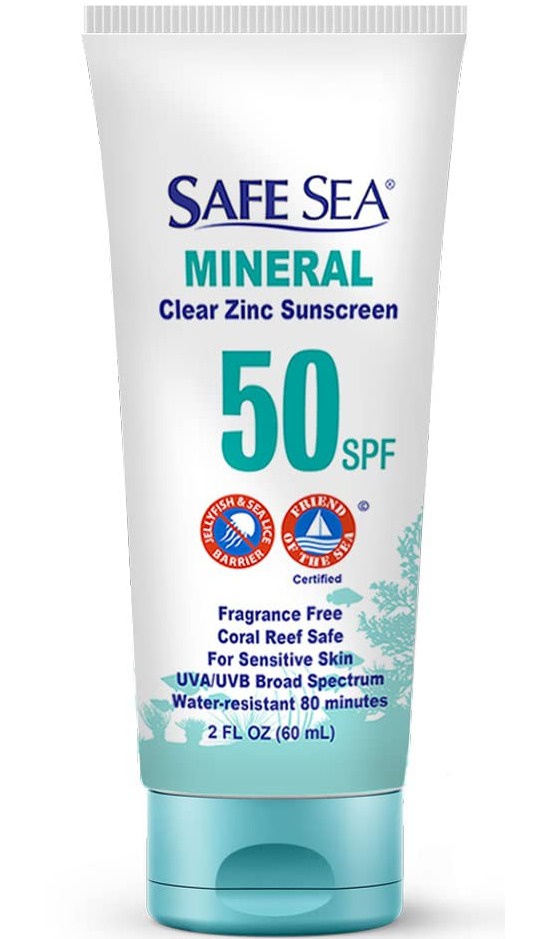 SAFE SEA Mineral Clear Zinc Sunscreen SPF 50