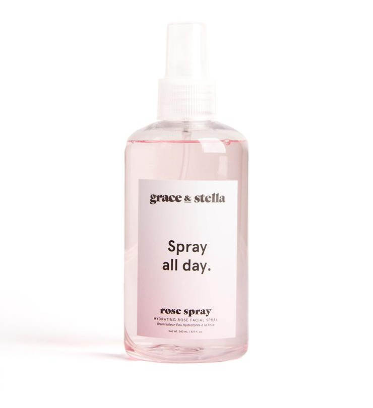 Grace and Stella Spray All Day Rose Facial Spray Mist