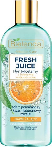 Bielenda Fresh Juice Moisturizing Micellar Liquid With Bioactive Citrus Water