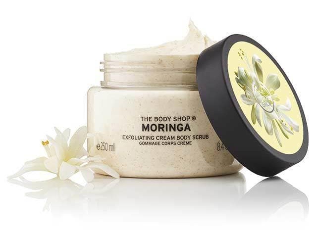 The Body Shop Moringa Exfoliating Cream Body Scrub