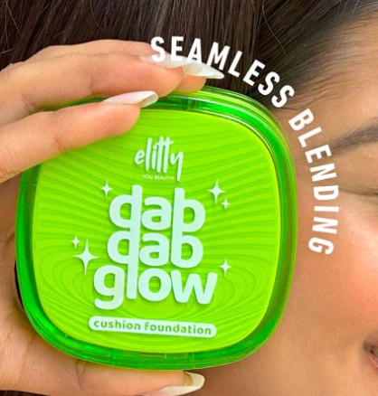 elitty beauty Cushion Foundation - Caramel Haze-medium-deep With Warm Undertone