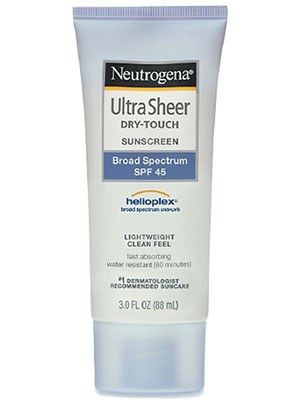 Neutrogena Ultra Sheer® Dry-Touch Sunscreen Broad Spectrum Spf 45 ...