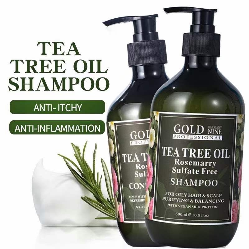 Gold Nine Tea Tree Oil Rosemary Sulfate Free Shampoo