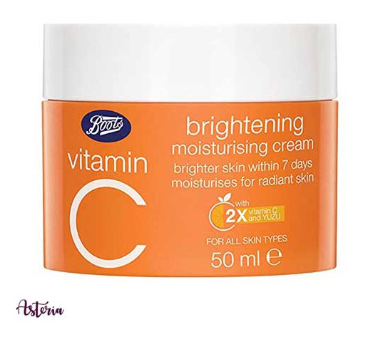 Boots Vitamin C Brightening Moisturizing Cream