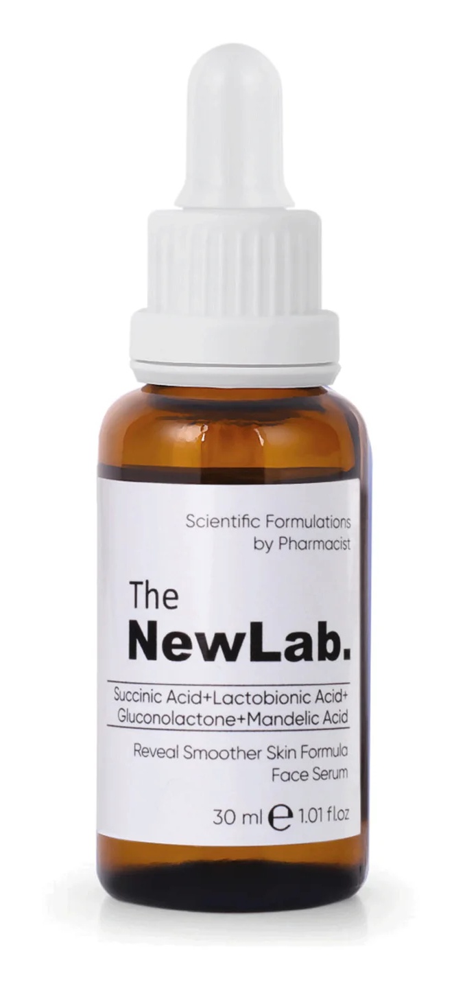 the NewLab. Reveal Smoother Skin Formula Face Serum