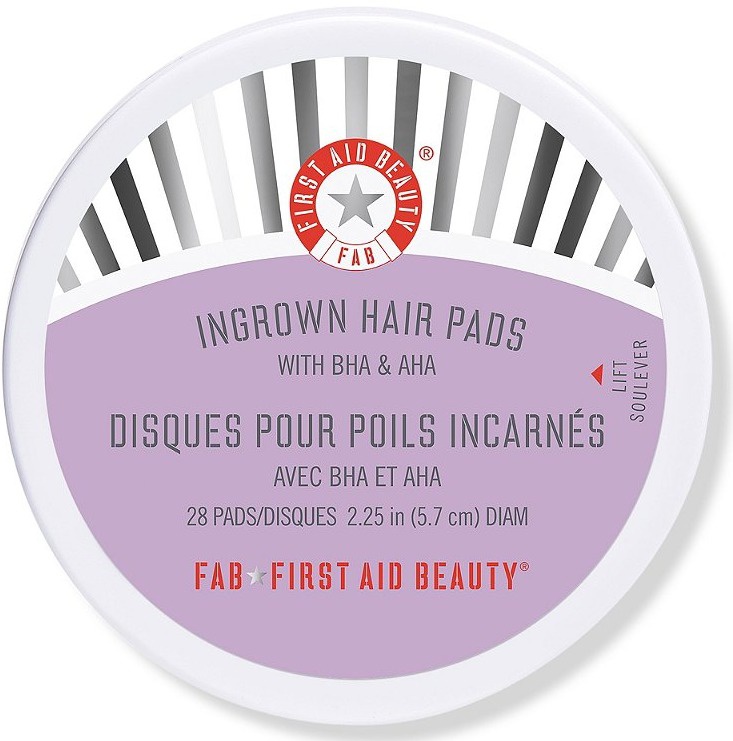First Aid Beauty Ingrown Hair Pads With BHA And AHA