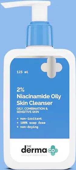 The derma CO Derma Co 2% Niacinamide Oily Skin Cleanser