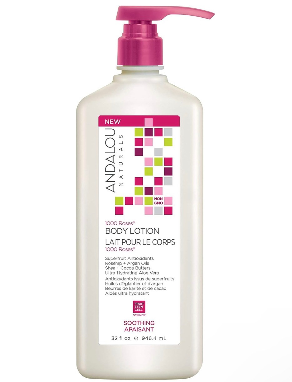 Andalou Naturals 1000 Roses Soothing Body Lotion