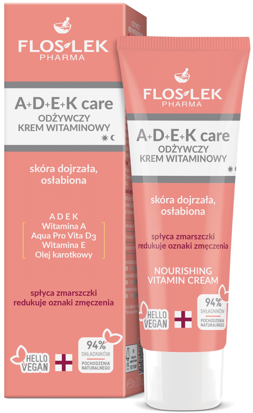 Floslek A+D+E+K Care Nourishing Vitamin Cream