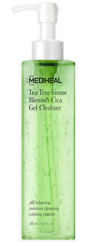 Mediheal Tea Tree Biome Blemish Cica Gel Cleanser