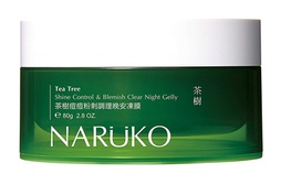 Naruko Tea Tree Shine Control & Blemish Clear Night Gelly