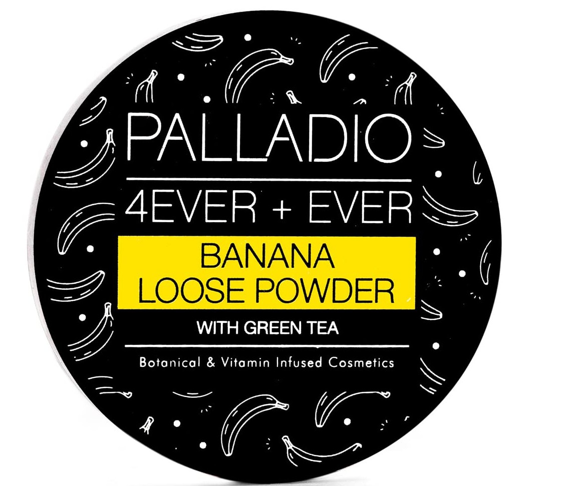 Palladio 4 Ever+ever Mattifying Loose Setting Powder (Banana Powder)