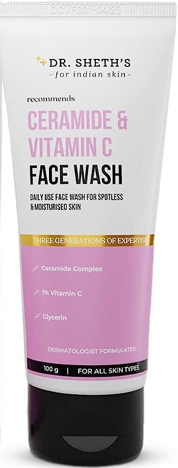Dr. Sheth's Ceramide And Vitaminc Facewash