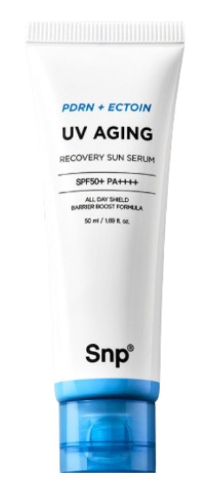 SNP Pdrn Ectoin UV Aging Recovery Sun Serum