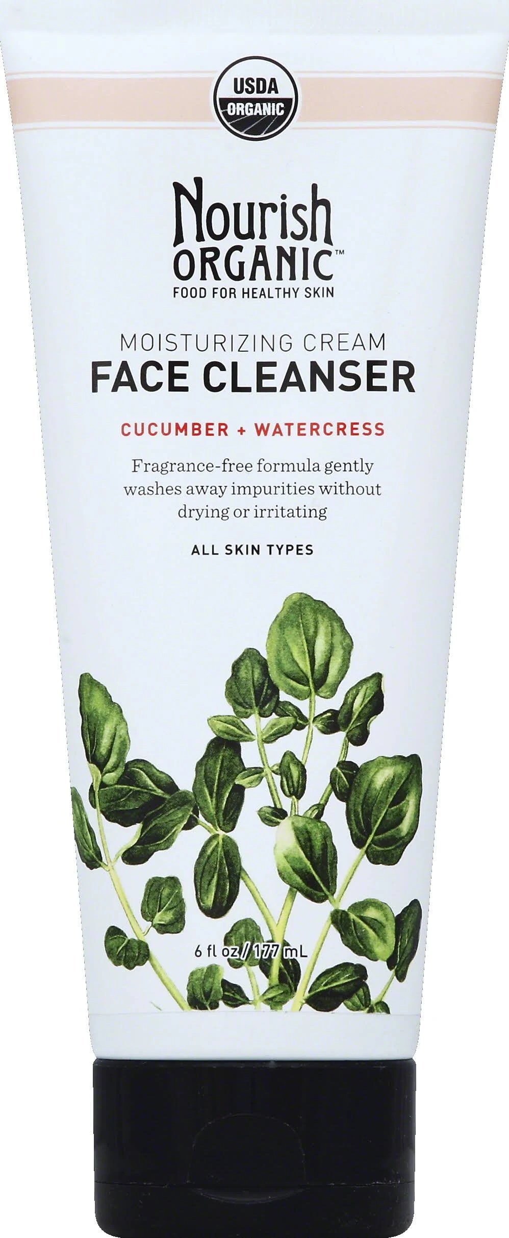 Nourish Organic Moisturizing Cream Face Cleanser