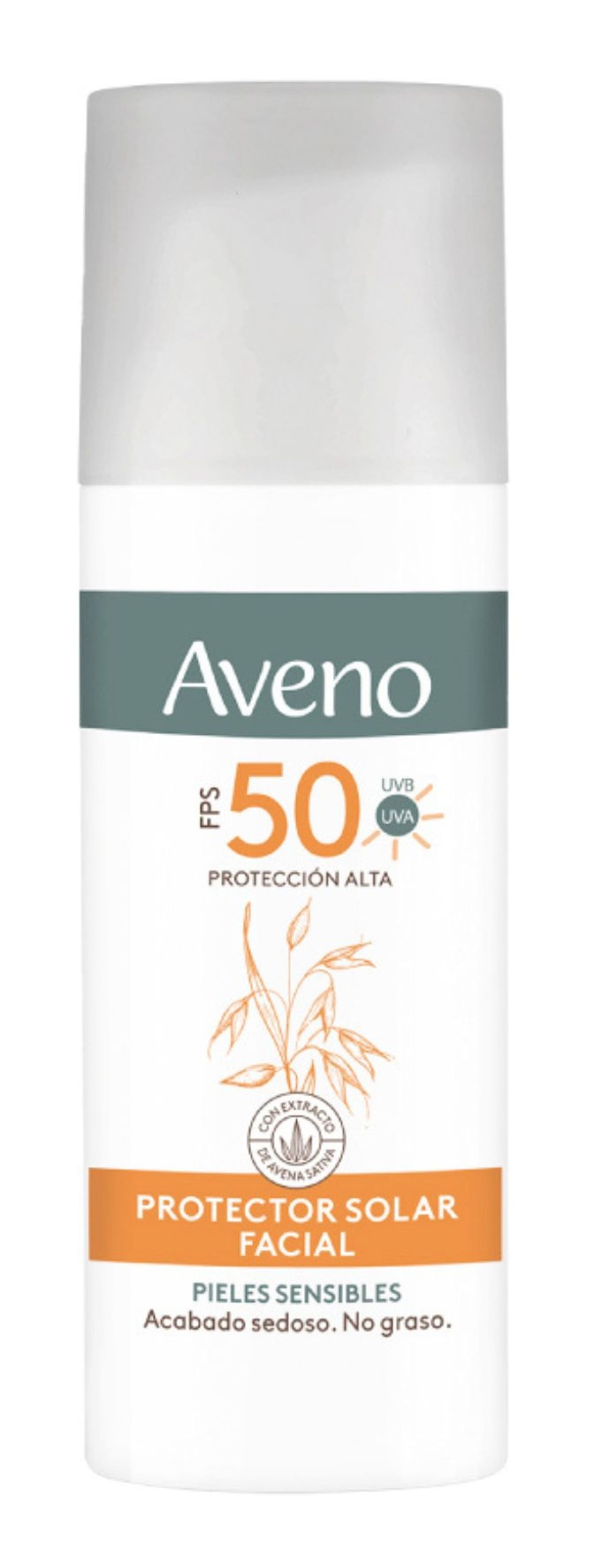 Aveno Protector Solar FPS 50 Facial Crema Fluida