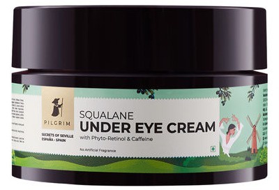 Pilgrim Squalane Under Eye Cream With Phyto-retinol And Caffiene