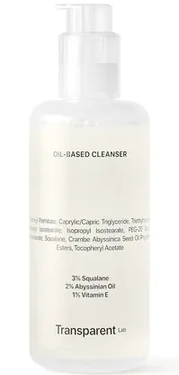 Transparent lab Oil Based Cleanser